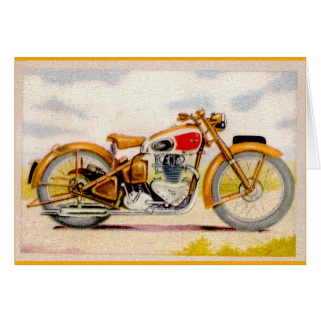 Copie vintage de moto (Devant Horizontal)