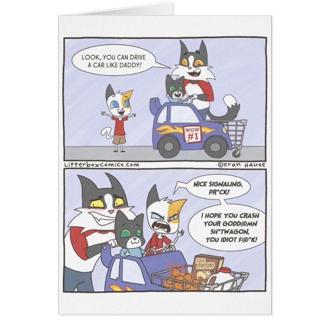 Copiez les chats (Devant)