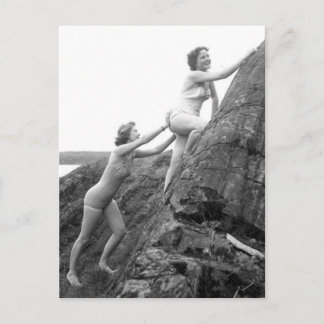 Copines Carte postale photo vintage