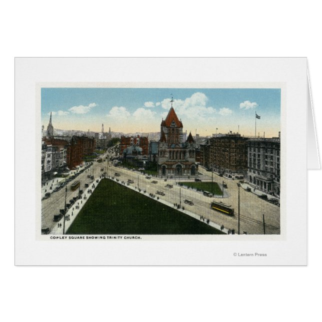 Copley Vue Carré de l'église de la Trinité (Devant horizontal)