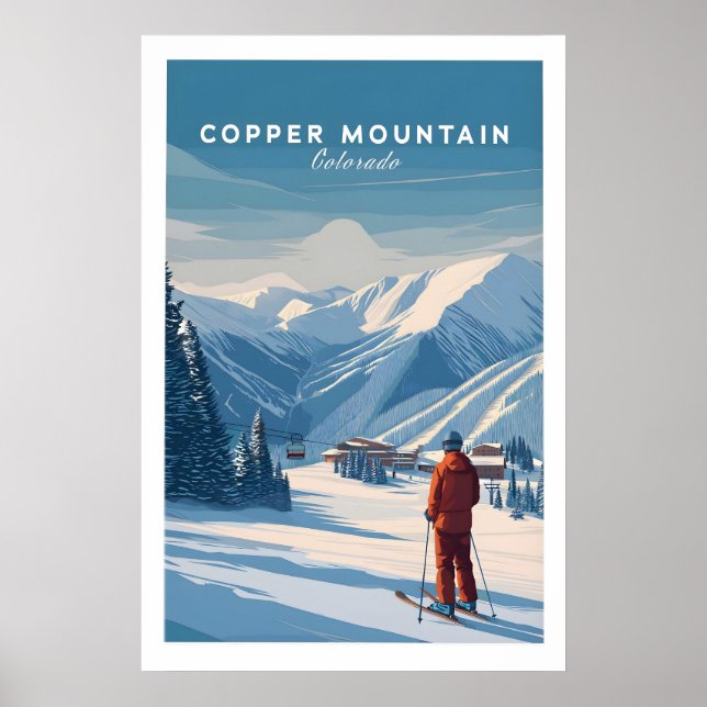Copper Mountain Ski Poster 1 (Devant)