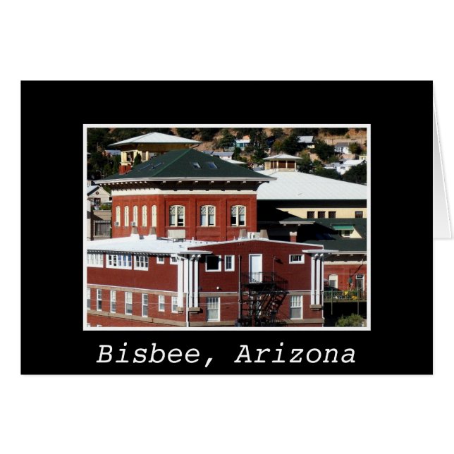 Copper Queen Hotel Bisbee AZ Carte photo (Devant horizontal)