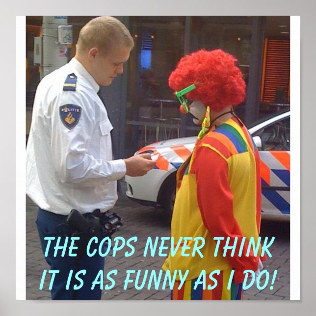Cops Funny poster (Devant)