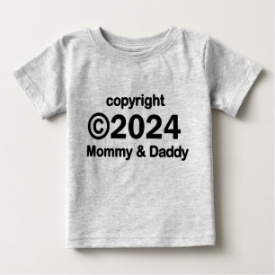Copyright 2020 Maman et Papa Baby T-shirt