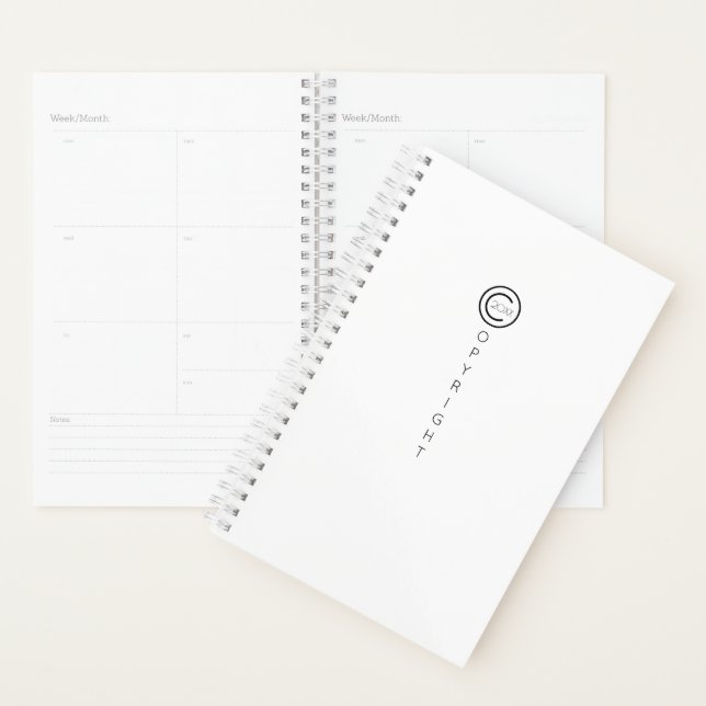 Copyright Moderne Typographique Blanc (Devant avec enveloppe)