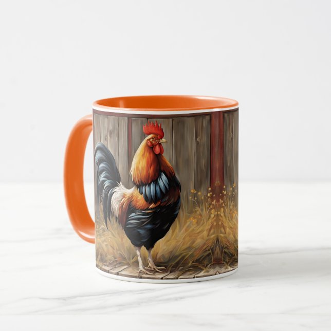 Coq de ferme - Majestic glory Mug (Devant gauche)