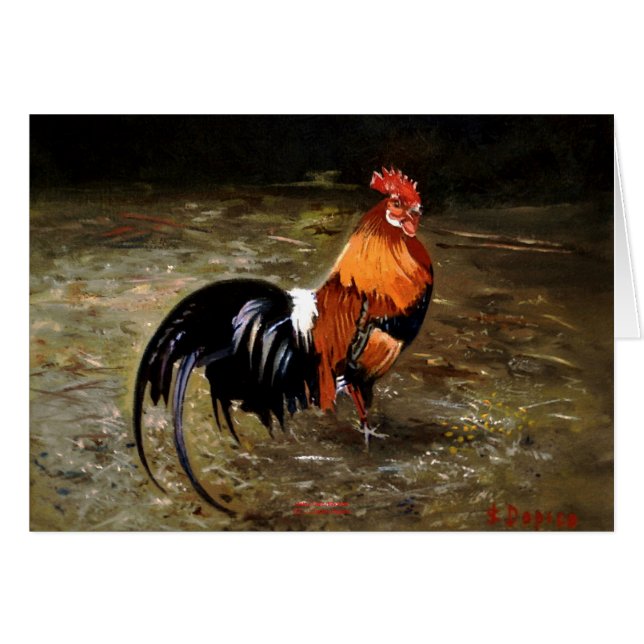 Coq/Gaulois/Rooster (Devant Horizontal)