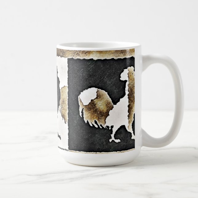 Coq Vintage #2 - Mug (Droite)
