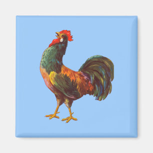 Coq Vintage Cuisine Crate Art Magnet