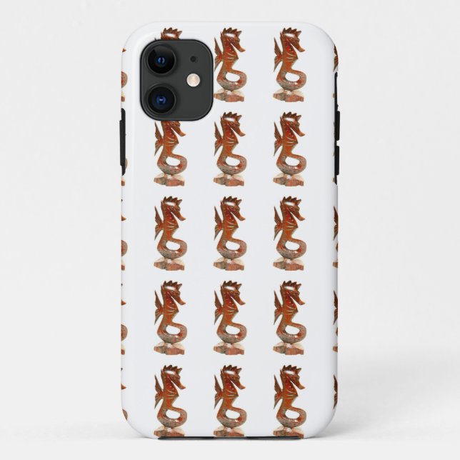 coque à cheval sculpté moderne (Dos)