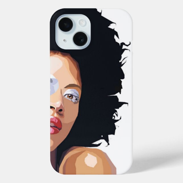 Coque Afrocentric iPhone 15 (Verso)