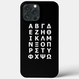 Coque alphabet grec-coque iphone de l'alphabet