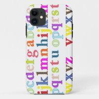 Coque Alphabet iPhone 5/5S