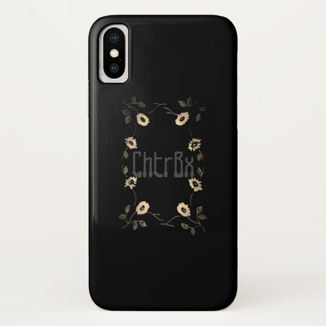 Coque Apple iPhoneX STYLE ART&DESIGN (Dos)
