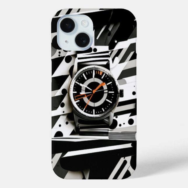 Coque art abstrait watch (Verso)
