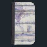 Coque Avec Portefeuille Pour Galaxy S4 Aquarelle libre d'expression de violette<br><div class="desc">Ce travail libre extraordinaire d'expression à côté de Jennifer Goldberger est une aquarelle violette complètement de la vie. Les lignes noires courues verticalement dans le morceau, et les baisses violettes se prolongent de eux comme des vagues dans un lac. Une copie merveilleuse qui irait bien sur un certain nombre de...</div>
