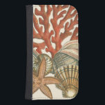 Coque Avec Portefeuille Pour Galaxy S4 Collection de vies marines<br><div class="desc">Cette impression d'art affiche des images nettes et vives avec un haut degré de précision des couleurs. Obtenez votre collection de vies marines aujourd'hui dans cette impression vintage. Il beau récif de corail rouge et belle étoile de mer ira bien sur n'importe quel produit.</div>