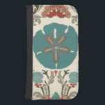 Coque Avec Portefeuille Pour Galaxy S4 Damas côtières I<br><div class="desc">Marine</div>