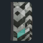 Coque Avec Portefeuille Pour Galaxy S4 Exclusion II de Chevron<br><div class="desc">Motifs</div>