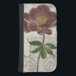 Coque Avec Portefeuille Pour Galaxy S4 Floral français I<br><div class="desc">Floral</div>