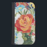 Coque Avec Portefeuille Pour Galaxy S4 Flore de minuit IV<br><div class="desc">Floral</div>
