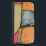 Coque Avec Portefeuille Pour Galaxy S4 Formes géométriques colorées contemporaines<br><div class="desc">Cette peinture contemporaine de Jennifer Goldberger est pleine de formes géométriques colorées. Le style de l'oeuvre donne l'impression qu'il a été tissé ensemble à partir de différents morceaux de tissu. Commandez votre exemplaire de cette pièce aujourd'hui !</div>