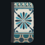 Coque Avec Portefeuille Pour Galaxy S4 Frise Indigo II non embellie<br><div class="desc">Décorations pour la maison</div>