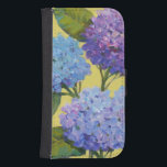 Coque Avec Portefeuille Pour Galaxy S4 Hydrangée de printemps I<br><div class="desc">Floral</div>