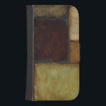 Coque Avec Portefeuille Pour Galaxy S4 Impressionniste d'automne par Jennifer Goldberger<br><div class="desc">Les couleurs automnales imprègnent ce tableau impressionniste de Jennifer Goldberger. Rouge,  marron,  tan et orange foncé peuplent les panneaux géométriques qui composent l'arrière - plan de cette pièce. Achète-en un exemplaire aujourd'hui !</div>