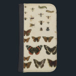 Coque Avec Portefeuille Pour Galaxy S4 Insectes de jardin par Vision Studio<br><div class="desc">Cette pièce Vision Studio est un rêve entomologiste ! Les insectes de jardin sont attirés sur un arrière - plan crème,  montré dans des détails d'une beauté extrême. Si vous aimez les insectes c'est l'impression pour vous!</div>