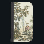 Coque Avec Portefeuille Pour Galaxy S4 Jardin asiatique avec femme et animaux<br><div class="desc">Un joli jardin de style asiatique rempli d'animaux variés et surveillé par une femme vigilante. La scène évoque les pensées du Jardin d'Eden,  avec un serpent glissant au premier plan. Un cadeau parfait pour la personne mondaine et bien voyagée dans votre vie!</div>