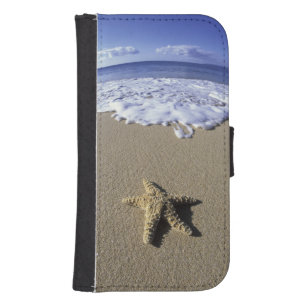 Coque Avec Portefeuille Pour Galaxy S4 Les Etats-Unis, Hawaï, Maui, plage de Makena,
