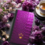 Coque Avec Portefeuille Pour Galaxy S5 Luxueux Vivid violet Faux Crocodile<br><div class="desc">Luxueux Vivid Purple Faux Crocodile Samsung Wallet - Monogramme personnalisé Découvrez luxe et élégance avec notre Vivid Purple Faux Crocodile Samsung Wallet, conçu pour ceux qui apprécient le style et la fonctionnalité. Ce porte-monnaie exquis présente un design vif en faux crocodile violet, faisant une déclaration de mode audacieuse tout en...</div>