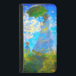 Coque Avec Portefeuille Pour Galaxy S5 Monet Woman avec un parasol<br><div class="desc">Samsung Galaxy S5 Wallet Case mettant en vedette la femme de Claude Monet,  Camille,  tenant un parasol,  et leur fils,  Jean,  se promenant dans un champ vert vif soufflé par le vent un jour d’été. Un grand cadeau Monet pour les amateurs d'impressionnisme et d'art français.</div>