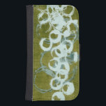 Coque Avec Portefeuille Pour Galaxy S4 Orbes vertes I<br><div class="desc">Décorations pour la maison</div>