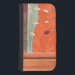 Coque Avec Portefeuille Pour Galaxy S4 Parade Abstraite des oeufs par Erica J Vess<br><div class="desc">Cette peinture abstraite d'Erica J Vess présente une parade d'oeufs défilant au-delà d'une bande d'orange. La pièce à panneaux multiples ferait un excellent début à une collection d'art moderne. Commandez les vôtres dès aujourd'hui !</div>