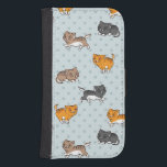 Coque Avec Portefeuille Pour Galaxy S4 patny<br><div class="desc">Motif sans couture avec des chats drôles. Illustration du vecteur. © et ® Bigstock® - Tous droits réservés.</div>