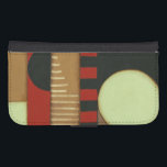 Coque Avec Portefeuille Pour Galaxy S4 Peinture à panneaux de style loft contemporain<br><div class="desc">Un tableau de style loft contemporain avec panneaux multicolores et cercles. Une autre création extraordinaire de Jennifer Goldberger,  achetez cette pièce et jetez un oeil à quelques-uns de ses autres tableaux !</div>