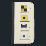 Coque Avec Portefeuille Pour Galaxy S4 Peinture de quatre drapeaux avec voile écrite sous<br><div class="desc">Une entrée pas si subtile pour voyager dans les mers,  ce tableau présente quatre drapeaux avec le mot "voile" écrit sous eux. Vous sentez l'appel de l'océan ? Un cadeau parfait pour cette personne spéciale que vous voulez prendre une croisière avec vous!</div>