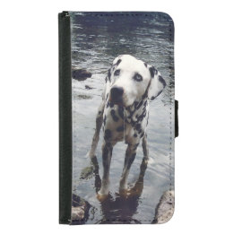 Coque Avec Portefeuille Pour Galaxy S5 Photo personnalisée de l'ami animal de compagnie T
