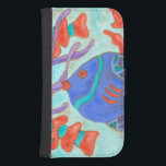 Coque Avec Portefeuille Pour Galaxy S4 Poisson Pop<br><div class="desc">Nage sous la mer avec ce beau poisson coloré d'eau. Ce tableau de Nancy Slocum capture la belle vie aquatique sous les mers. Il capture le poisson multicolore avec entouré de varech sauvage pendant qu'ils traversent rapidement la nage. Obtenez vos beaux poissons aujourd'hui sur votre prochain produit Zazzle.</div>