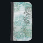 Coque Avec Portefeuille Pour Galaxy S4 Pulvérisateur de fleurs non embellisé III<br><div class="desc">Floral</div>