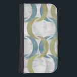 Coque Avec Portefeuille Pour Galaxy S4 Répétition géométrique III<br><div class="desc">Motifs</div>