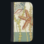 Coque Avec Portefeuille Pour Galaxy S4 Shell multicolore Party<br><div class="desc">Charikilia Zarris est un artiste doué savent pour son illustration d'océan. Ses images sont paisibles et calmes vous détendant avec chaque image. Obtenez ce morceau nautique d'illustration avec une étoile de mer et une coquille de conque étant tout le centre de lui, encadré avec le beau varech. Cette image semblera...</div>