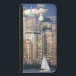 Coque Avec Portefeuille Pour Galaxy S5 Skyline de New York<br><div class="desc">Fabuleuse photo de l'horizon de la ville de New York dans la soirée. L'image a un voilier sur le front de mer au premier plan et l'arrière - plan est peuplé avec les nombreux intéressants gratte-ciel et bâtiments brillants et brillants, La photo a été prise à la tombée de la...</div>