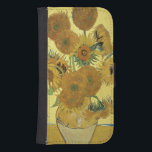 Coque Avec Portefeuille Pour Galaxy S4 Tournesols de Vincent van Gogh |, 1888<br><div class="desc">Nombre de collection d'image :  BAL970 tournesols,  1888 (huile sur la toile). Gogh,  huiles de fourgon de Vincent 1853-90) (sur la toile. National Gallery,  Londres,  R-U.  1888</div>