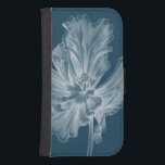 Coque Avec Portefeuille Pour Galaxy S4 Tulipe monochrome II<br><div class="desc">Floral</div>