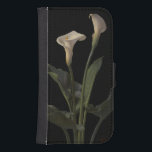 Coque Avec Portefeuille Pour Galaxy S4 Vintage Blanc Calla Lilies<br><div class="desc">Lithographie historique de la collection de la bibliothèque publique de Boston publiée par L. Prang & Co. Image a été numériquement restaurée et améliorée à l'ancienne vitalité.</div>