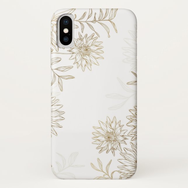 Coque Barely There de Case-Mate pour iPhone X 
 (Dos)