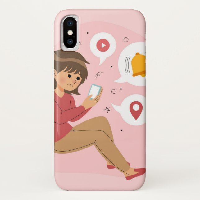 Coque Barely There de Case-Mate pour iPhone X 
 (Dos)